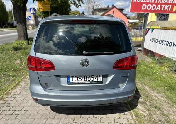 Volkswagen Sharan cena 41600 przebieg: 278000, rok produkcji 2013 z Śrem małe 277